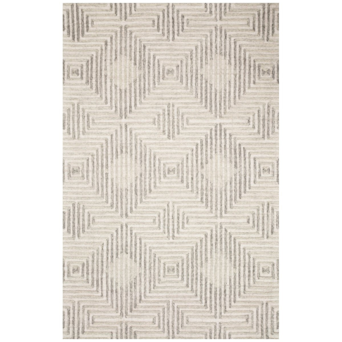 Loloi Ehren EHR-02 Grey Silver Hand Tufted Rug