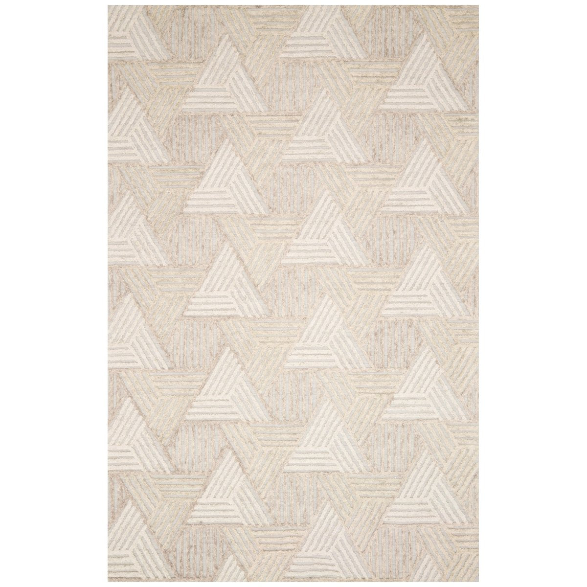 Loloi Ehren EHR-04 Oatmeal Ivory Hand Tufted Rug