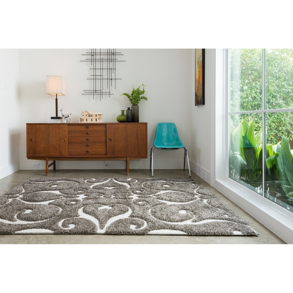 Loloi Enchant EN-07 Smoke Power-loomed Rug