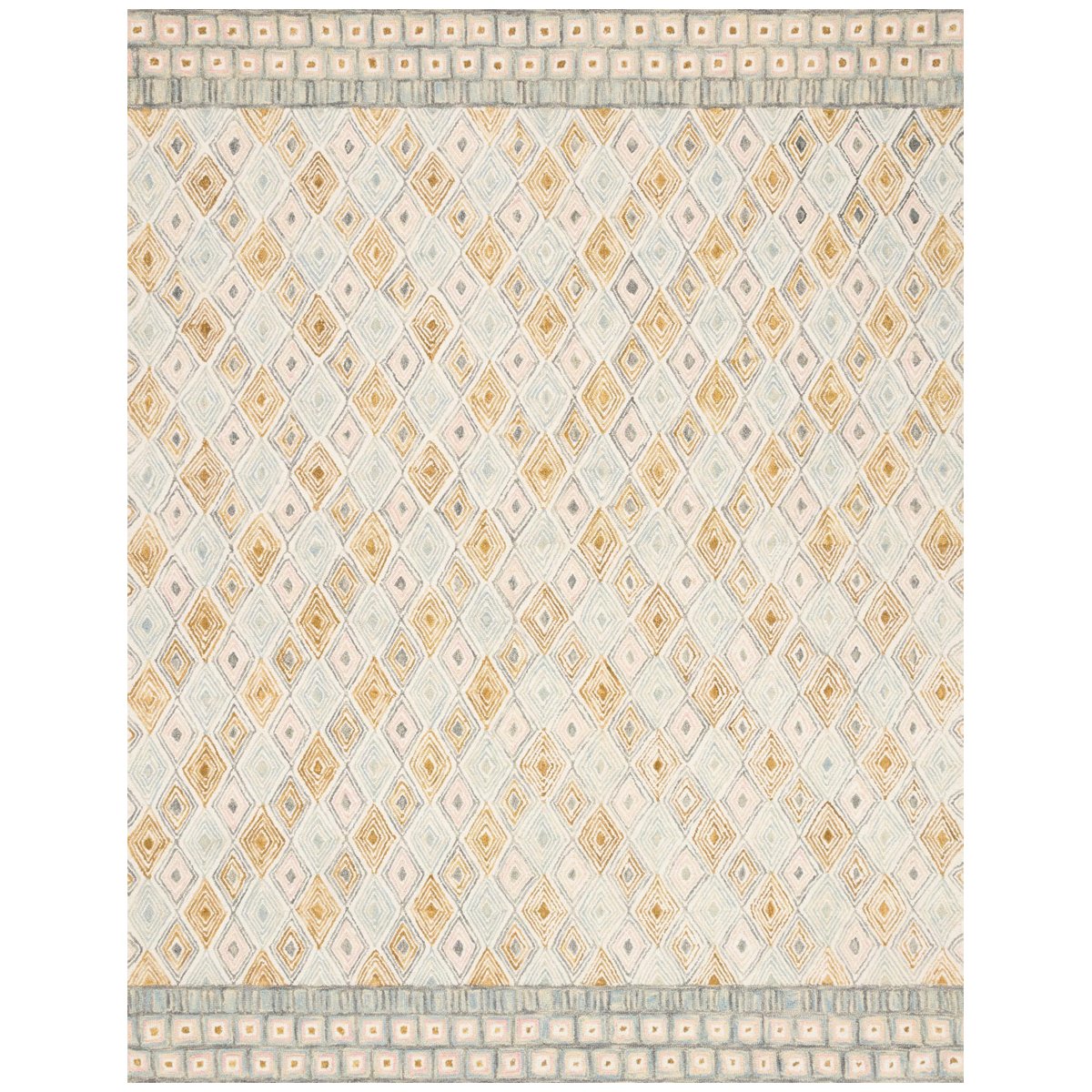 Loloi Priti PRT-05 Mist Gold Hooked Rug