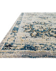 Loloi Torrance TC-05 Grey and Navy Rug