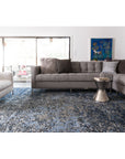 Loloi Viera VR-07 Grey and Navy Rug