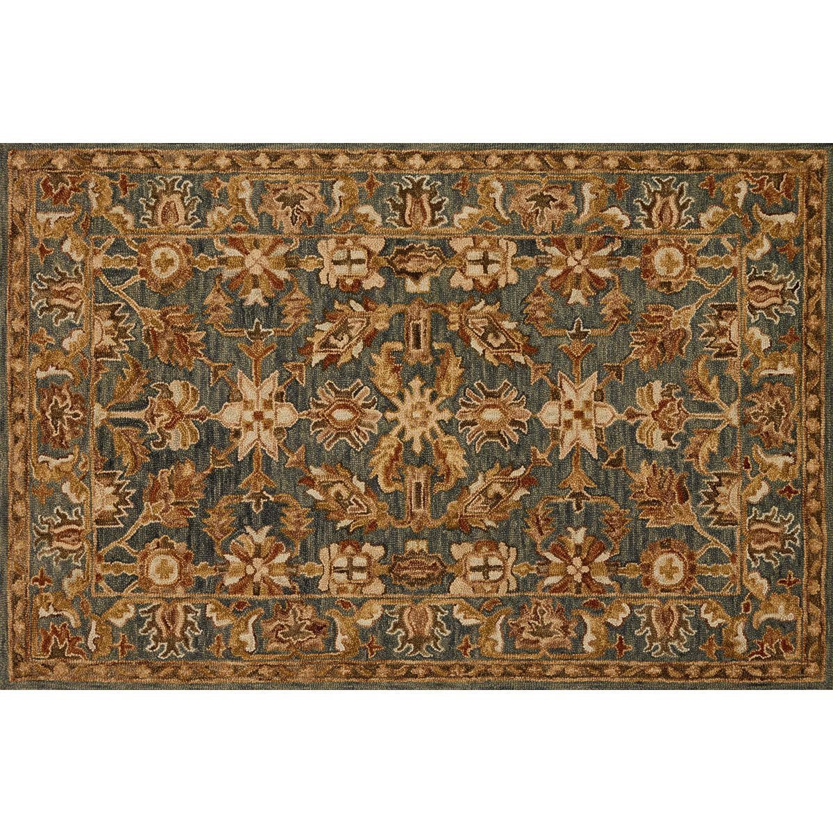 Loloi Victoria VK-05 Slate and Slate Rug