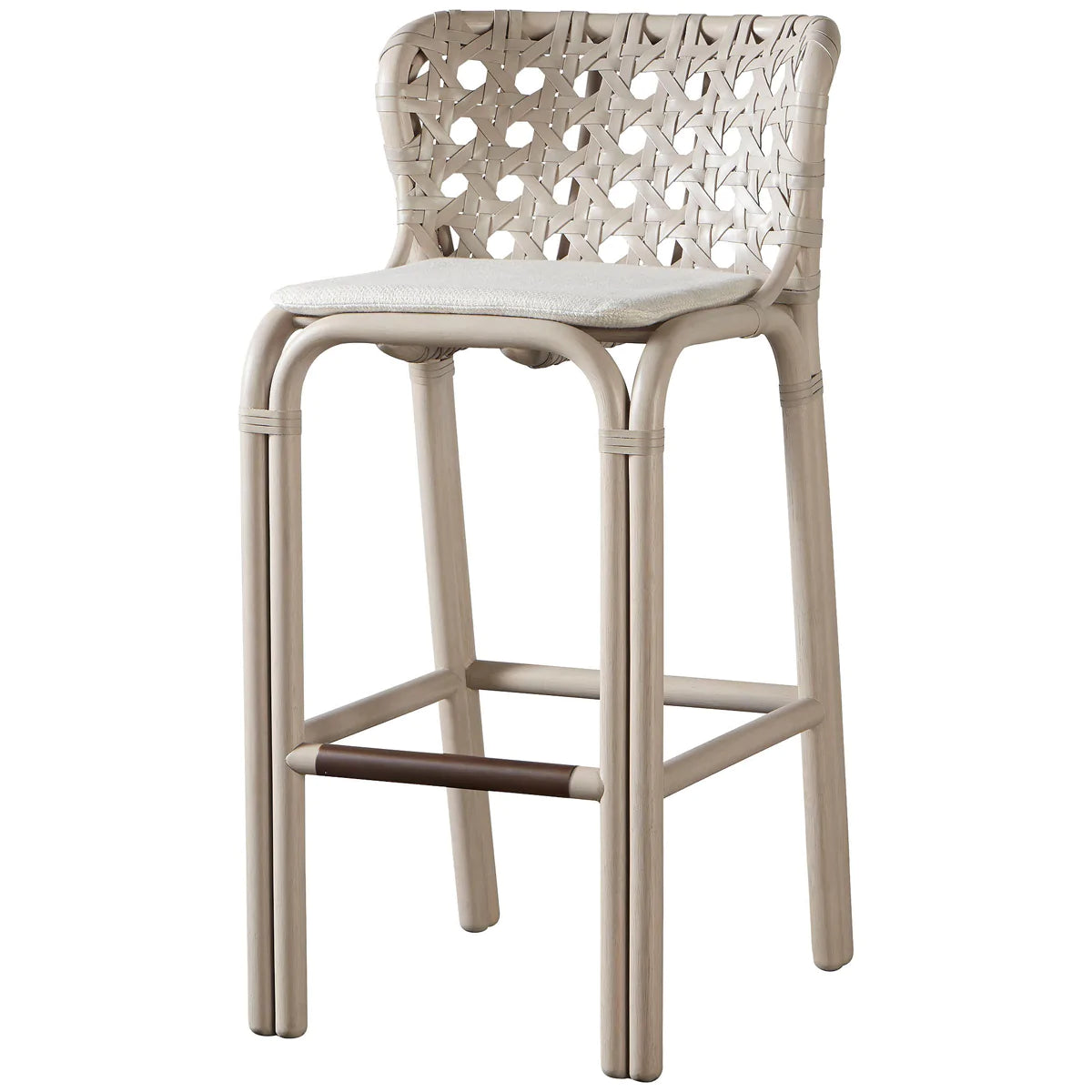 Baker Furniture Exalt Barstool MCLO143T, Naturale