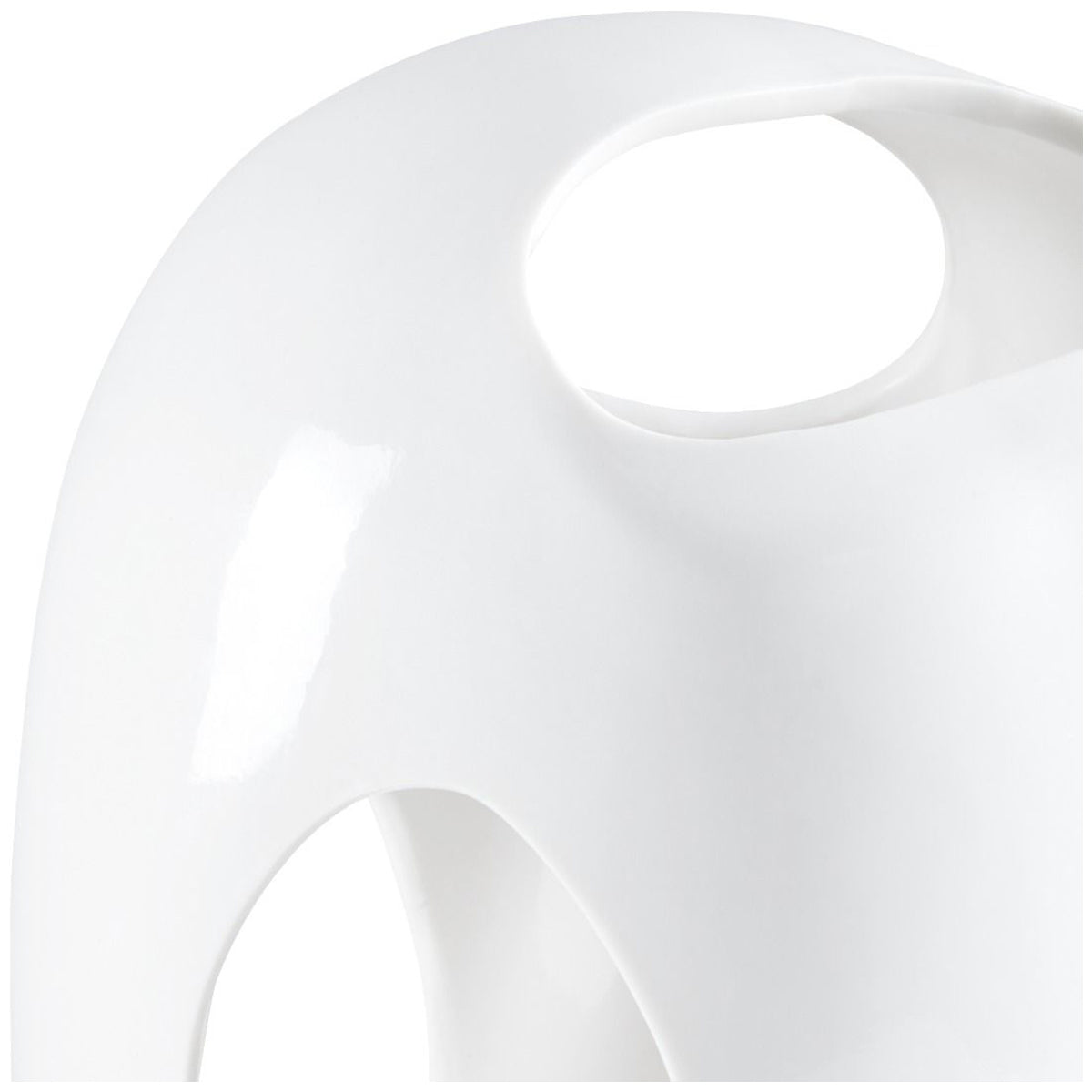 Villa &amp; House Laramie Vase, White