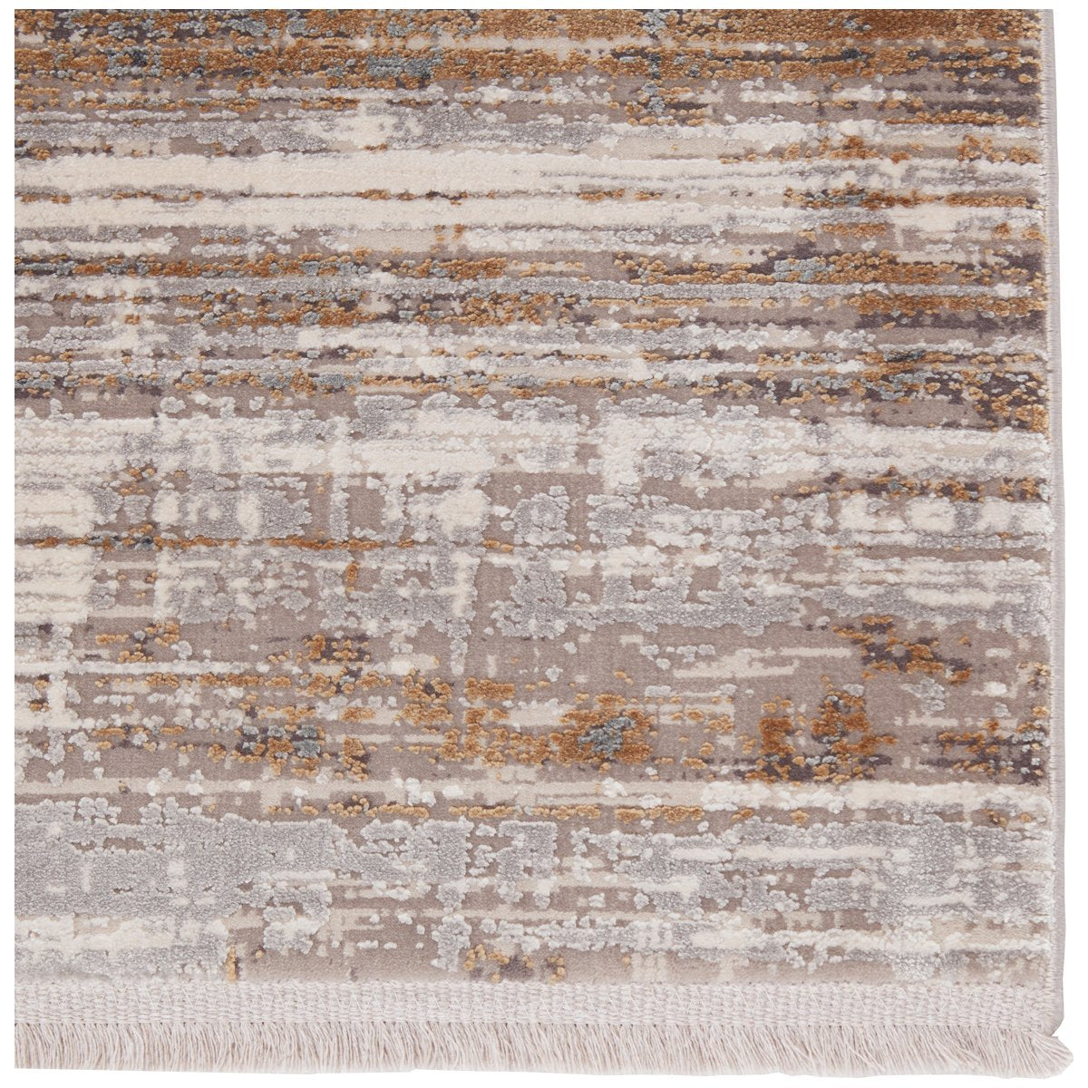 Jaipur Lavigne Denman Abstract Gray Gold LVG02 Rug