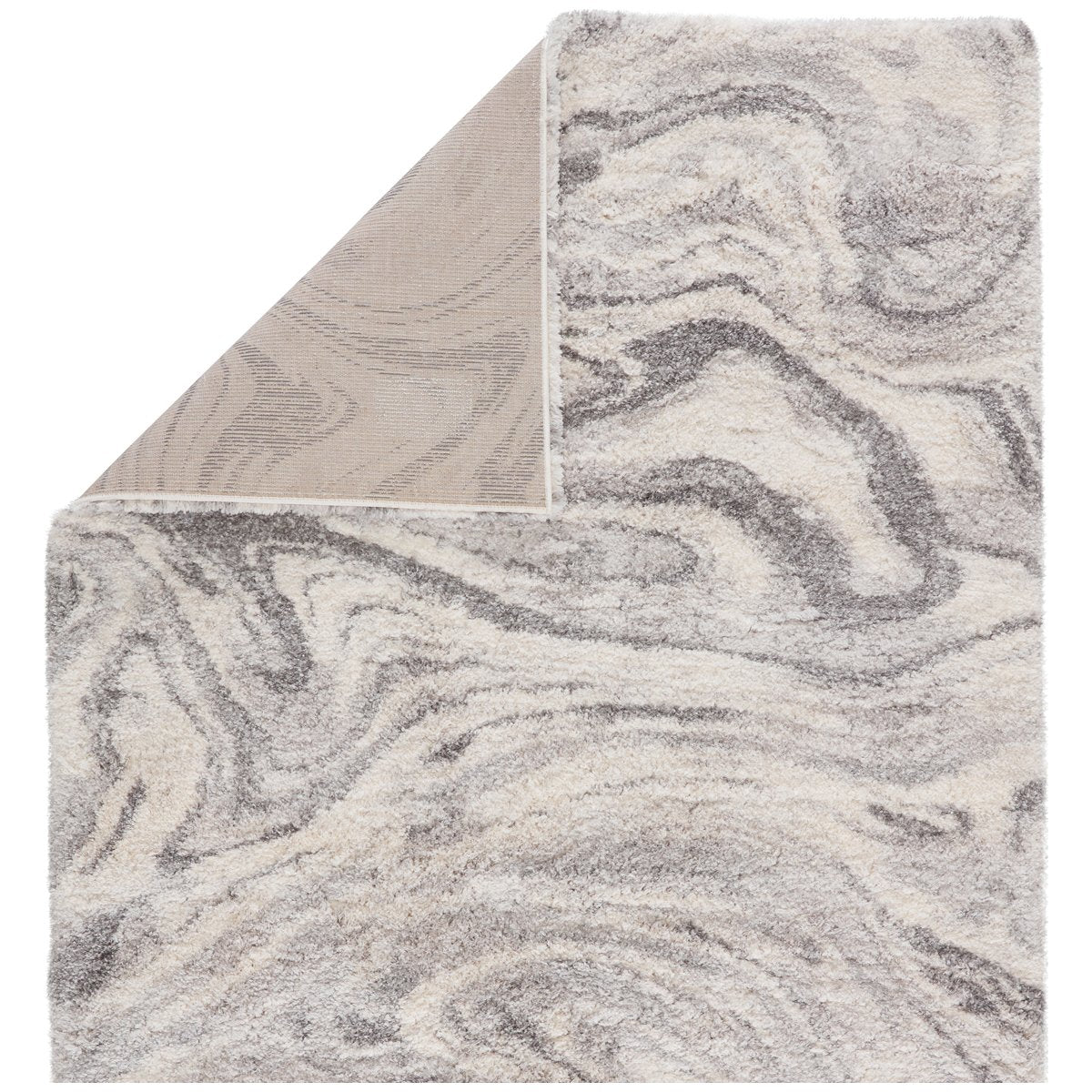 Jaipur Lyra Crescendo Abstract Gray Ivory LYR06 Rug