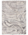 Jaipur Lyra Crescendo Abstract Gray Ivory LYR06 Rug