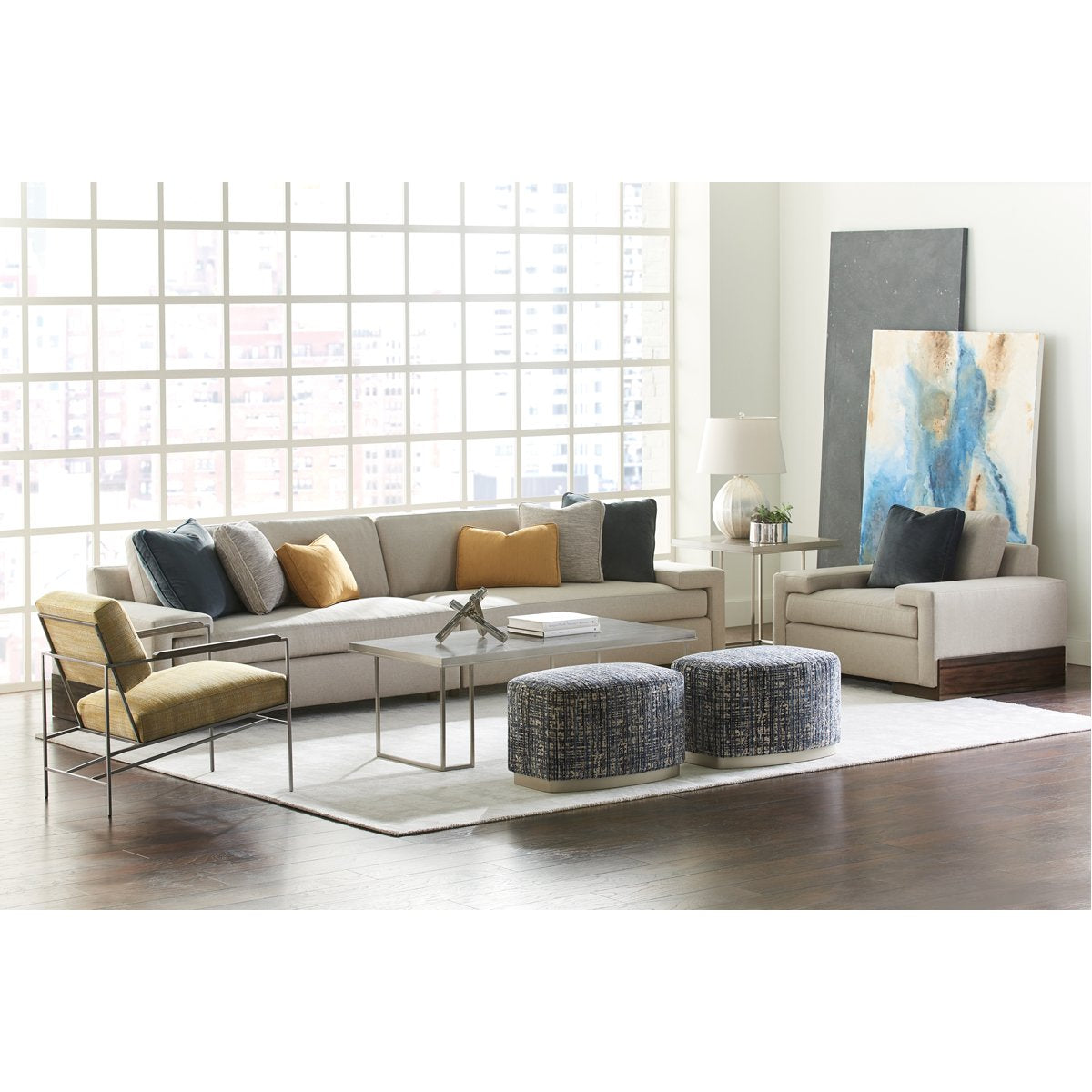 Caracole Upholstery I&#39;m Shelf-Ish 2-Piece Sectional