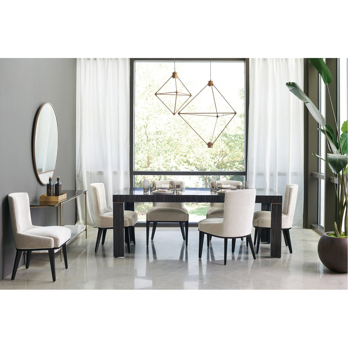 Caracole Modern Edge Vector Dining Chair