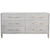 Worlds Away Maren Six Drawers Chest in Faux Shagreen