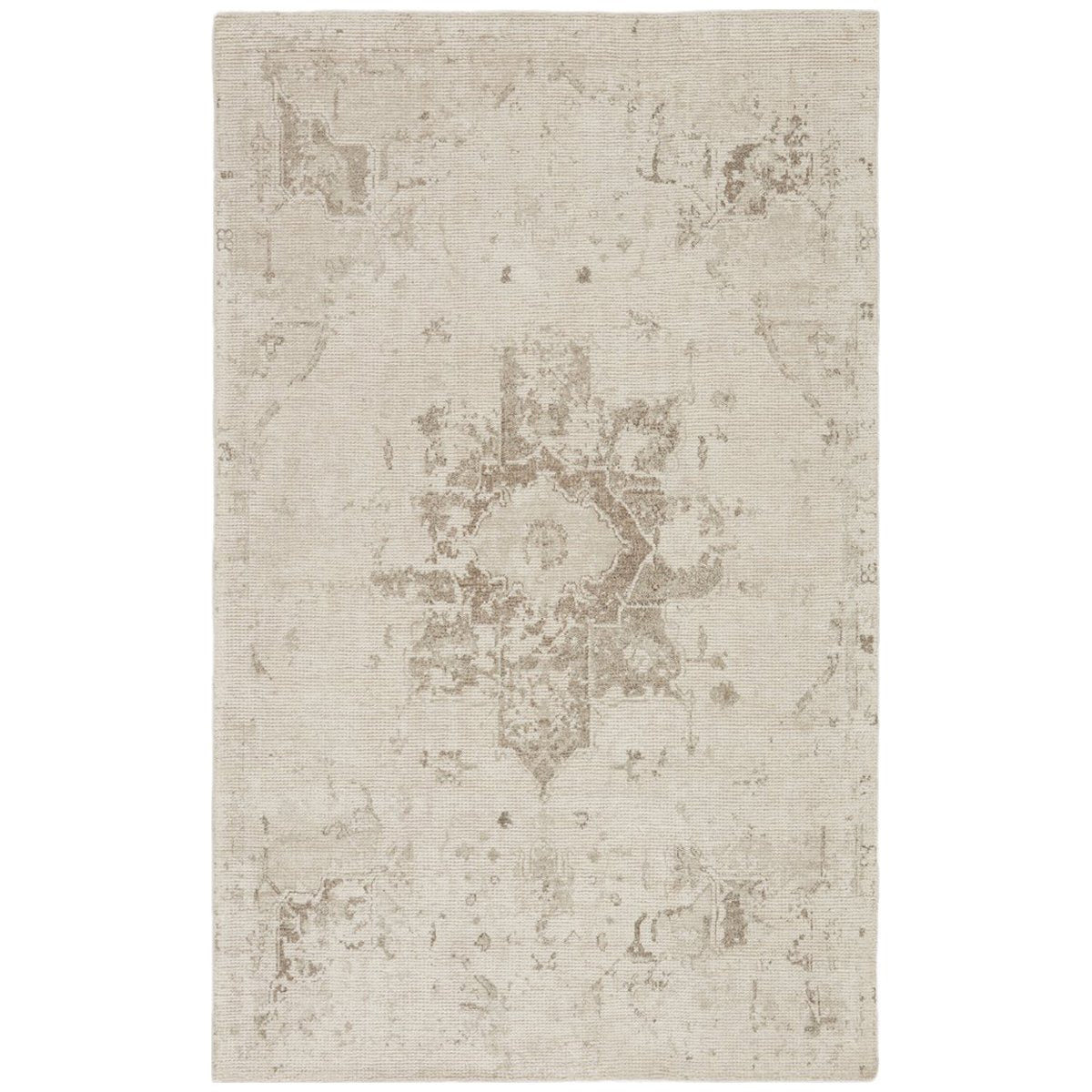 Jaipur Malibu by Barclay Butera Canyon Medallion Ivory MBB03 Rug