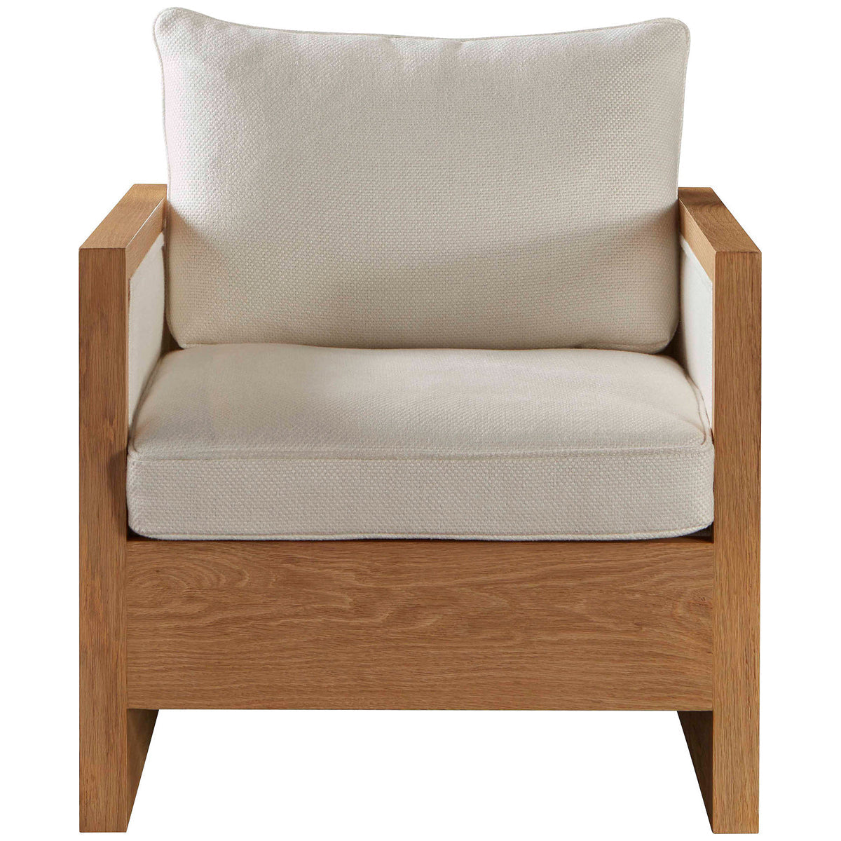 Baker Furniture Tresser Lounge Chair in Bianca MCA140