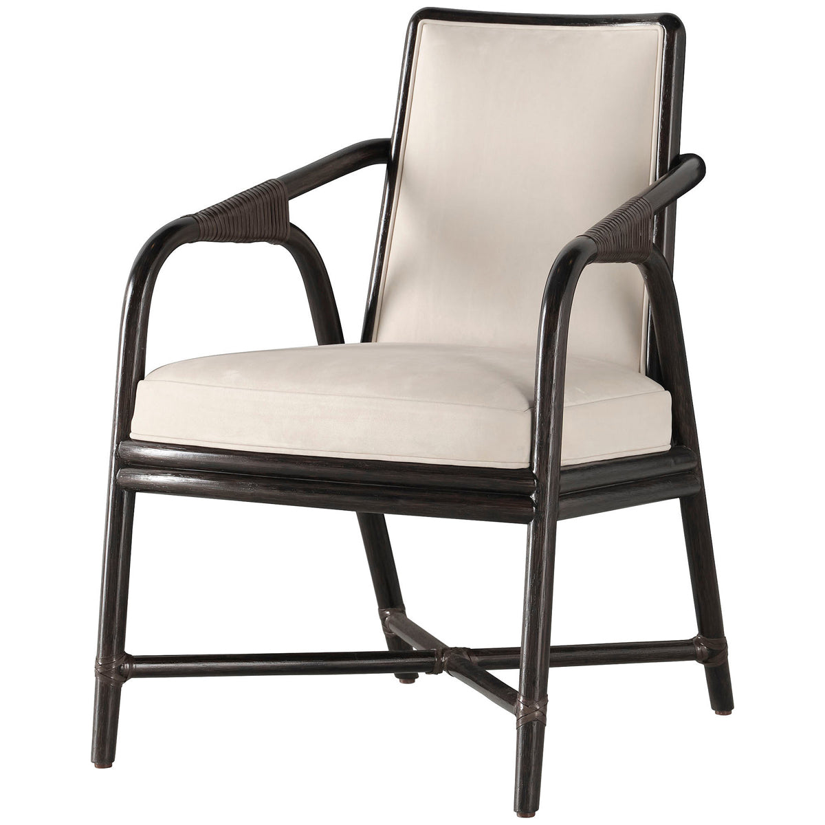 Baker Furniture Knot Arm Chair MCA2349