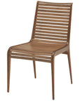 Baker Furniture Slatted Walnut Chair MCM411