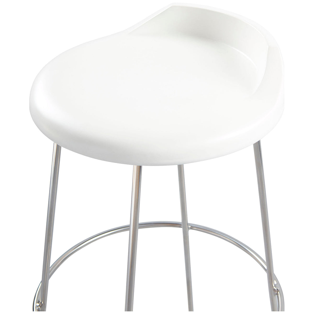 Baker Furniture Swivel Barstool with Concrete Seat MCO408T