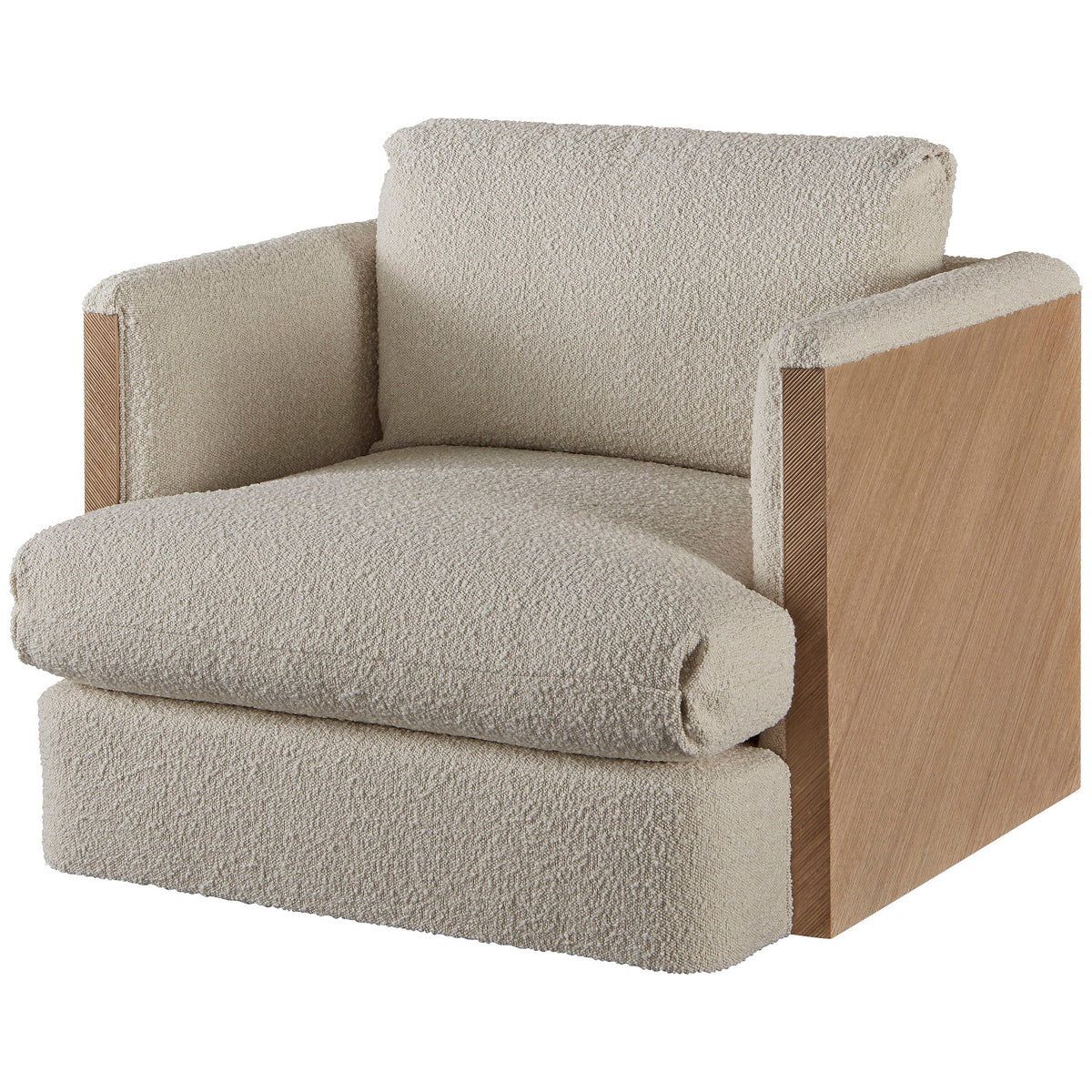 Baker Furniture Combed Lounge Chair MCU1800C