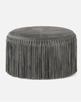 Made Goods Hallie Suede Fringe Coffee Table