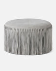 Made Goods Hallie Suede Fringe Coffee Table