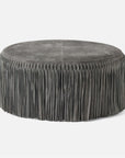 Made Goods Hallie Suede Fringe Coffee Table