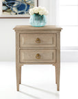 Modern History Weathered Oak 24-Inch Bedside Table