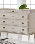 Modern History Large Gustavian 4-Drawer Commode