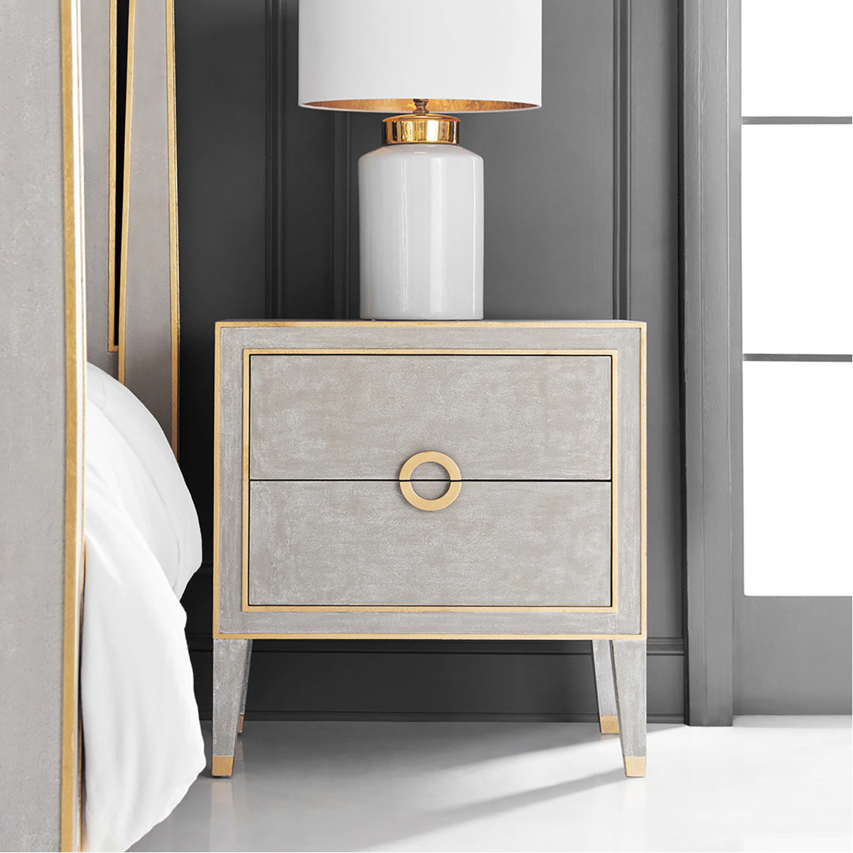 Modern History Retro Nightstand