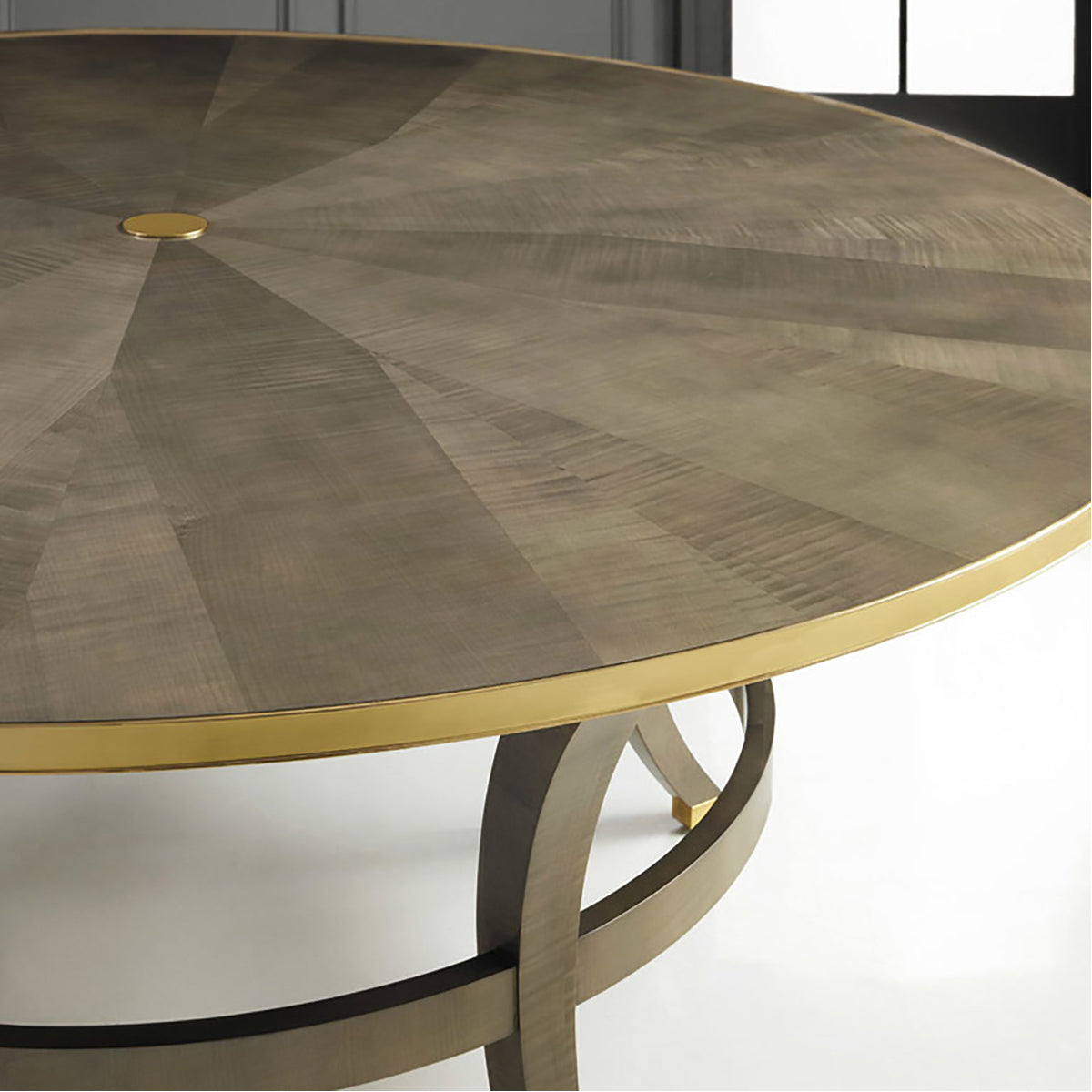 Modern History Infiniti Dining Table - Grey Sycamore