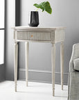 Modern History Ribbed Nightstand