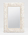 Made Goods Abigail Beige Mix Coco Beads Mirror