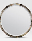 Made Goods Albert Classic Round Mirror in Shell