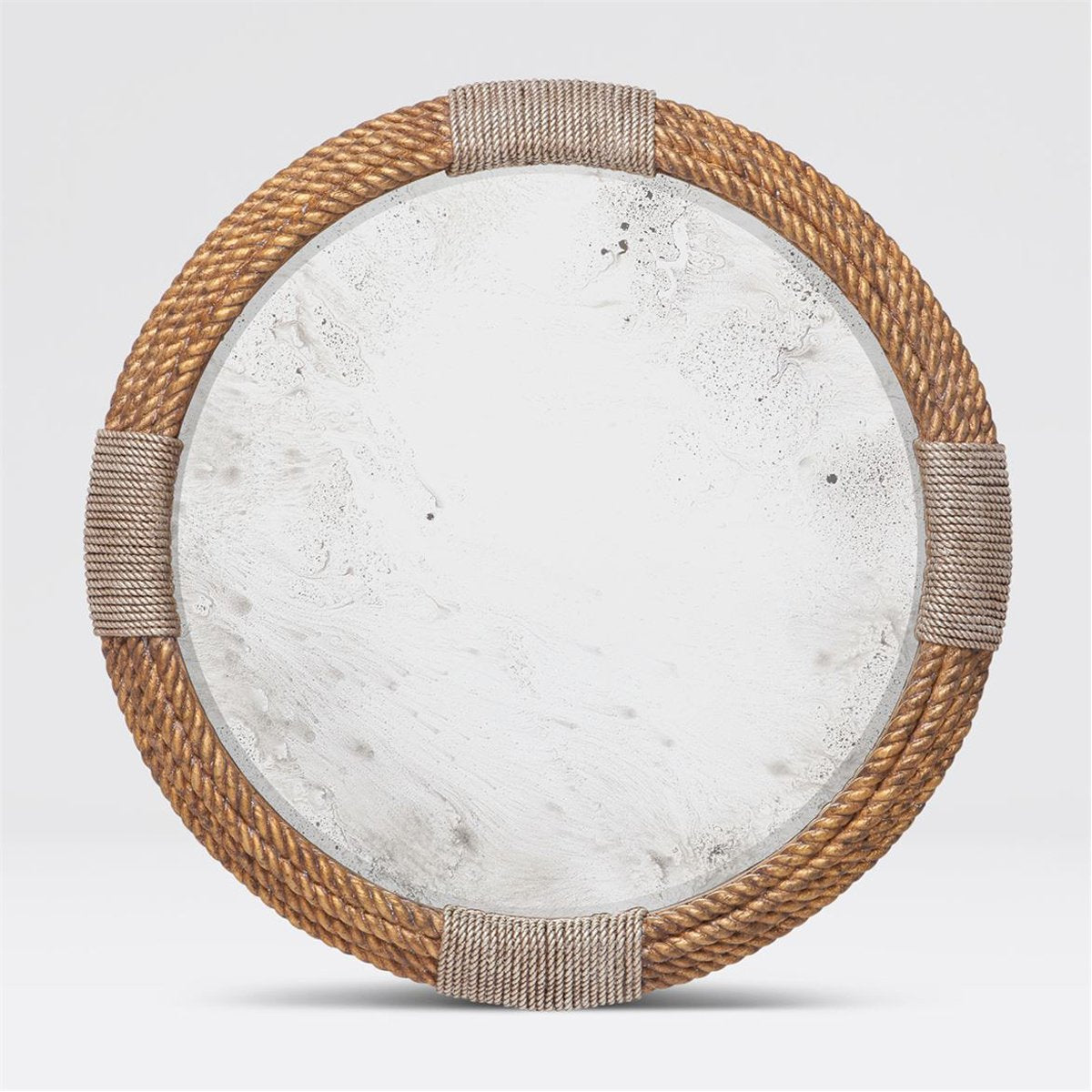 Made Goods Alexander Round Rope Mirror