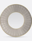 Made Goods Armond Round Realistic Faux Shagreen Mirror