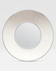 Made Goods Armond Round Realistic Faux Shagreen Mirror