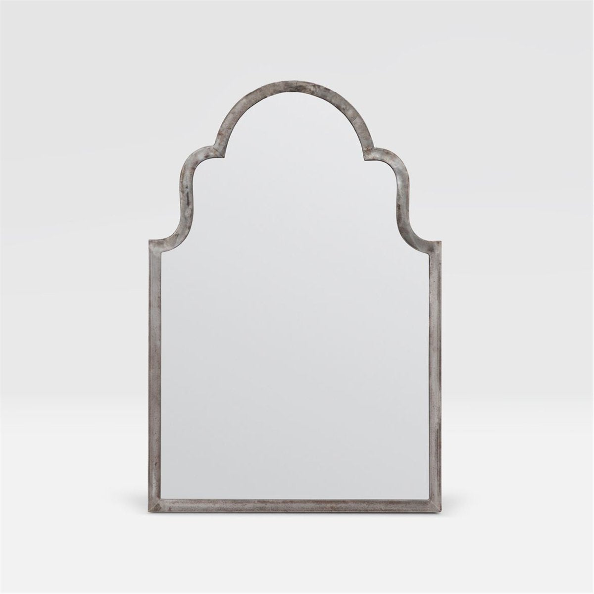 Made Goods Bennett Aged Steel Metal Mirror