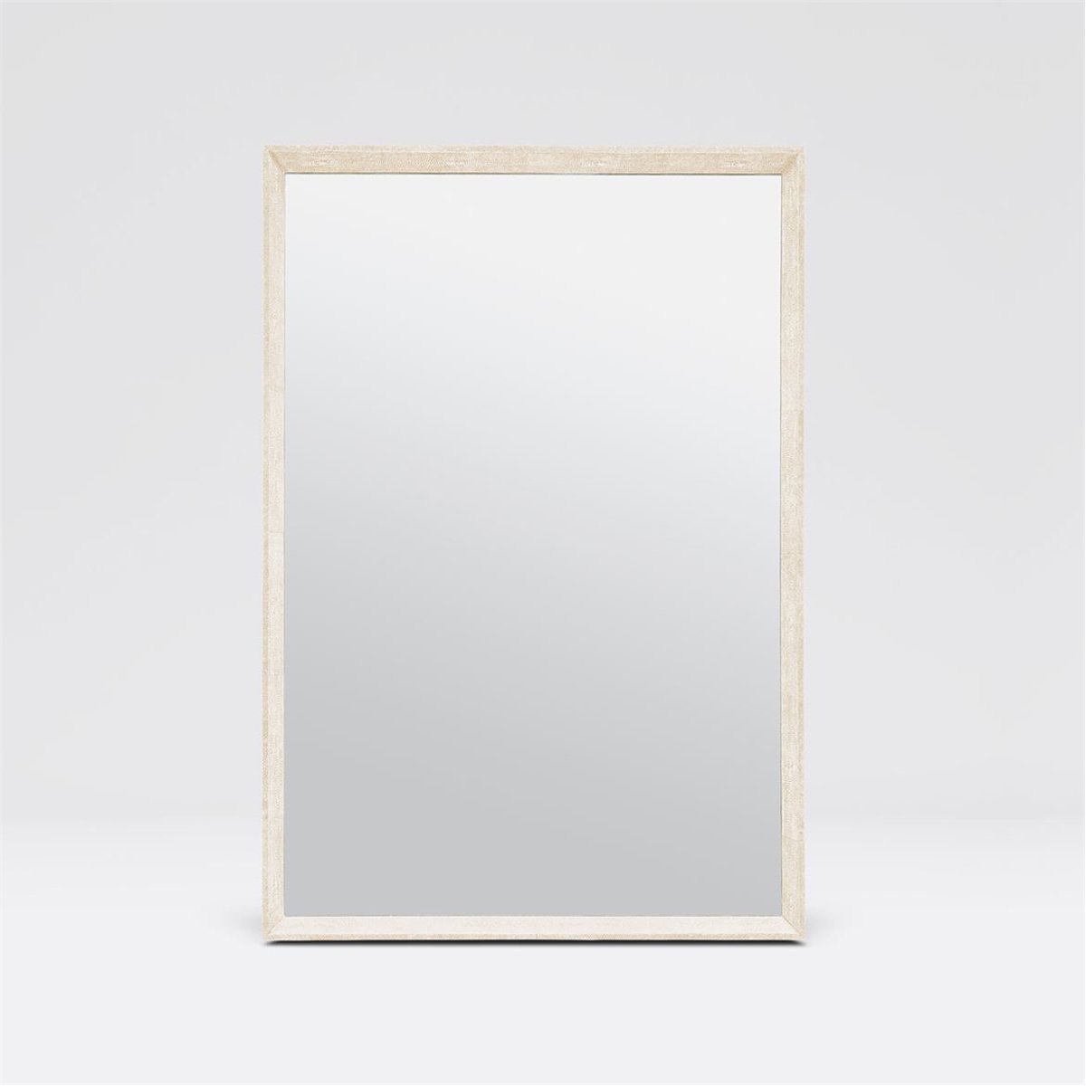 Made Goods David Minimal Realistic Faux Shagreen Mirror