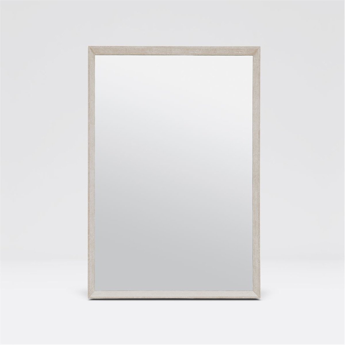 Made Goods David Minimal Realistic Faux Shagreen Mirror