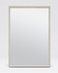 Made Goods David Minimal Realistic Faux Shagreen Mirror