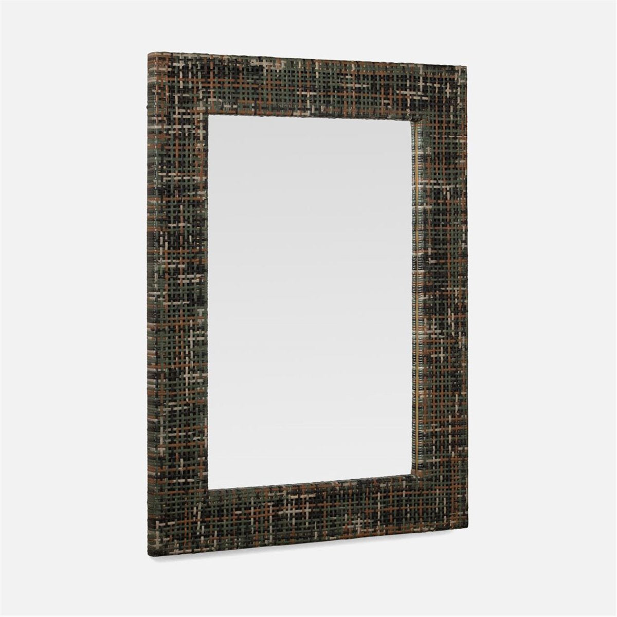 Made Goods Eastwood Peeled Rattan Mirror