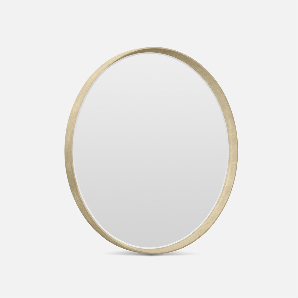 Made Goods Emma Minimal Mirror in Realistic Faux Shagreen