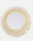 Made Goods Fabian Mirror with Rattan Core