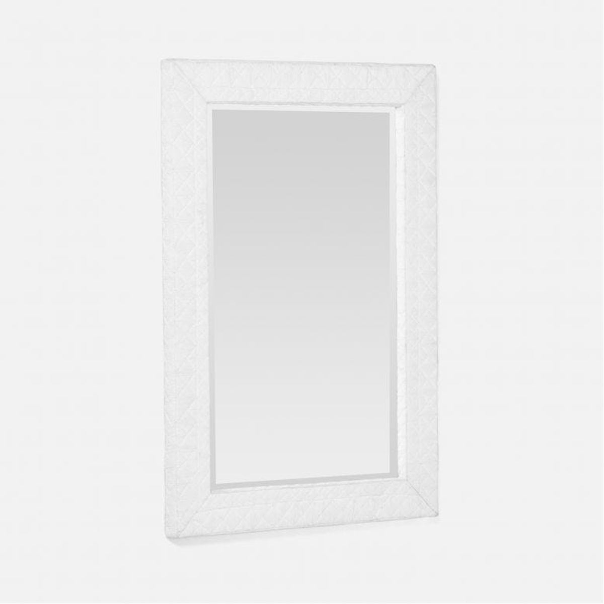 Made Goods Farrimond Rectangular Mirror with Quilted Frame