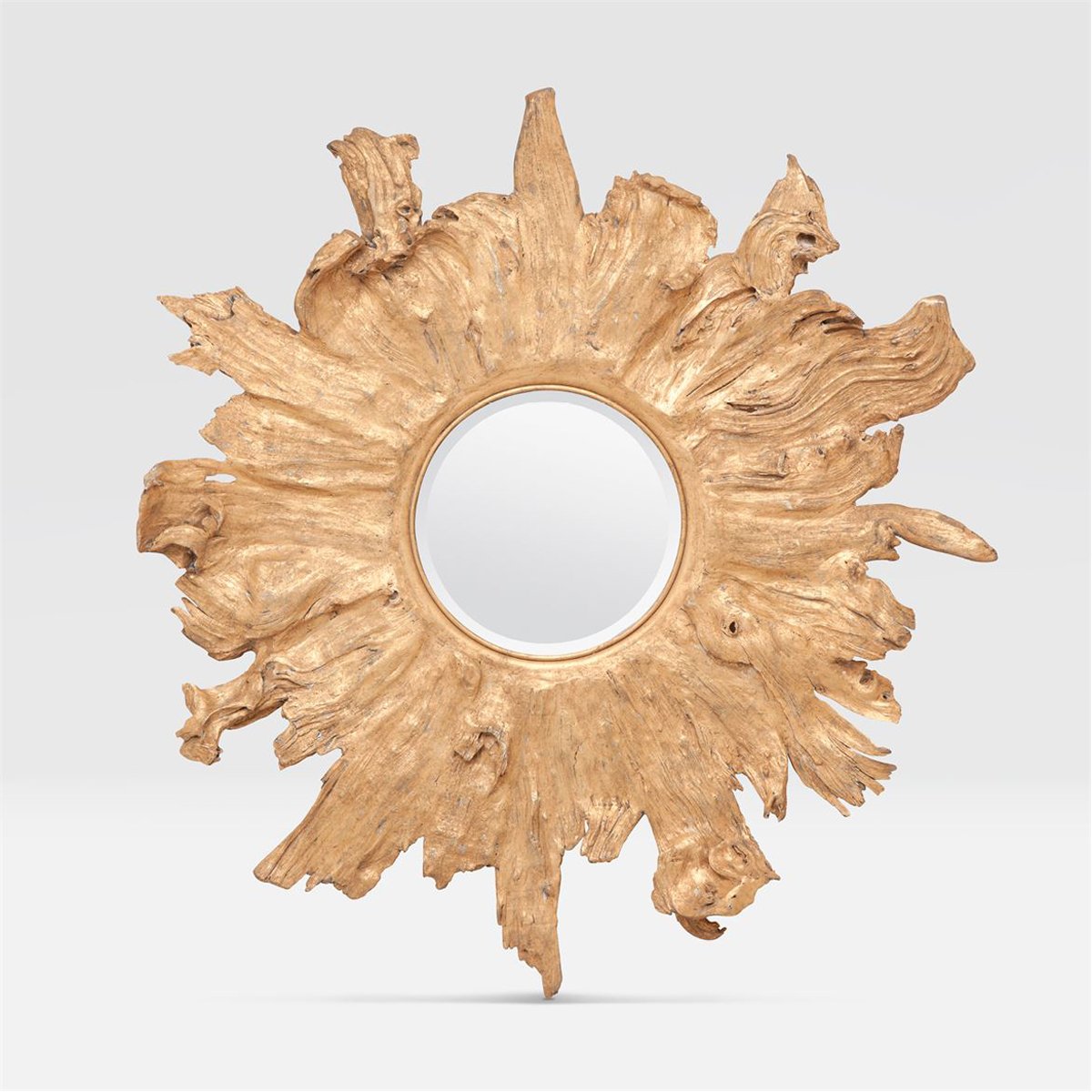 Made Goods Floris Mangrove Wood Mirror