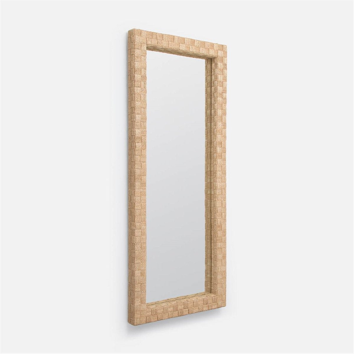 Made Goods Gene Basket Weave Mirror