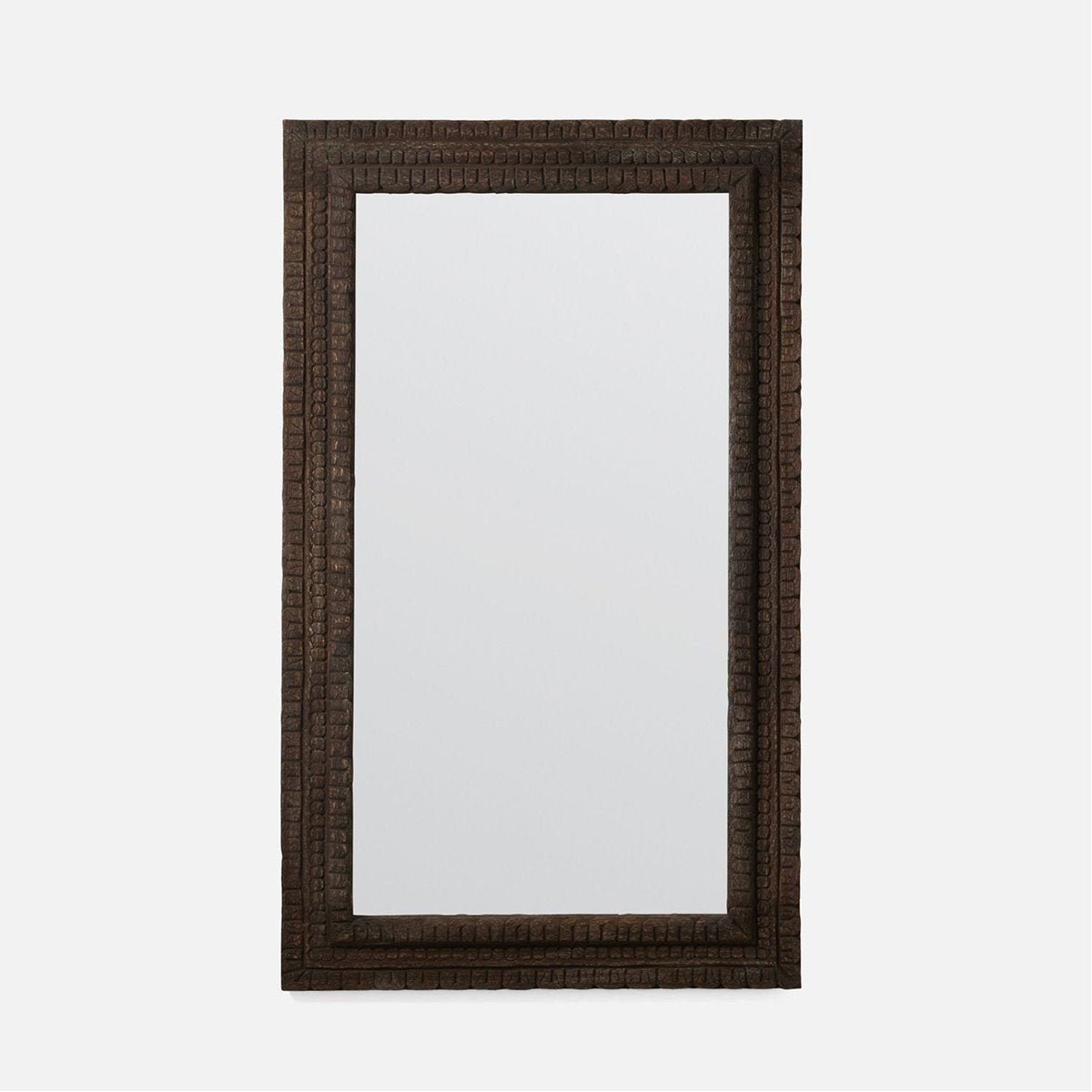 Made Goods Holsten Leaf-Like Mango Wood Small Mirror