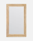 Made Goods Holsten Leaf-Like Mango Wood Small Mirror