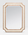 Made Goods James Cut Corner Realistic Faux Shagreen Mirror