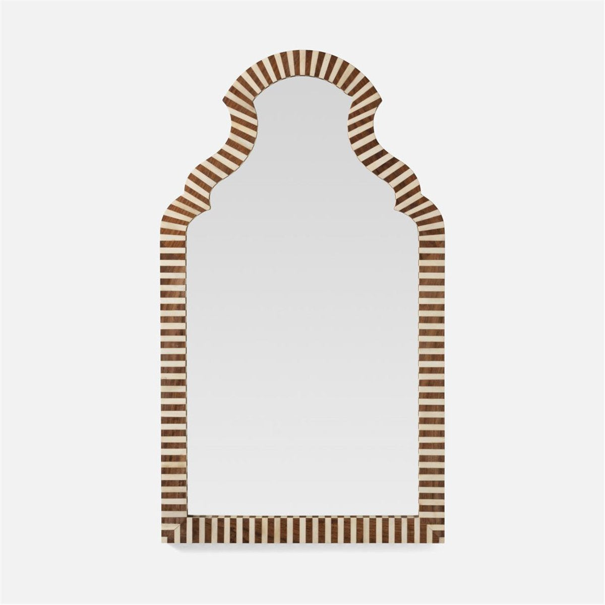 Made Goods Jonah Mirror in Natural Bone