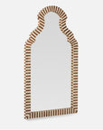 Made Goods Jonah Mirror in Natural Bone