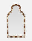 Made Goods Jonah Mirror in Natural Bone